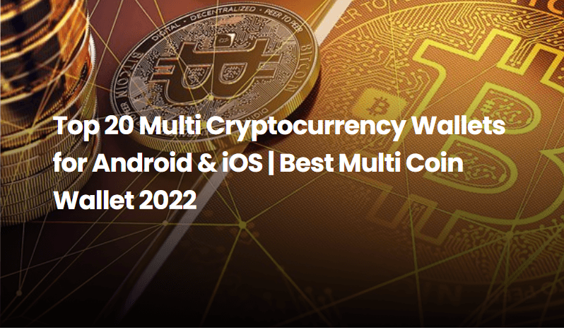 Best multi coin crypto wallet india crypto ban