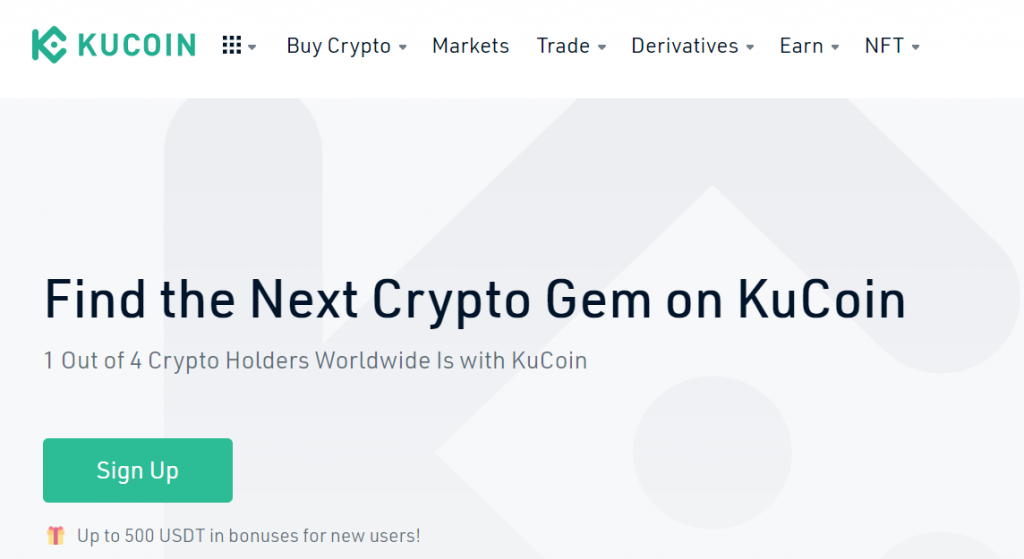 KuCoin - Crypto exchanges with leverage