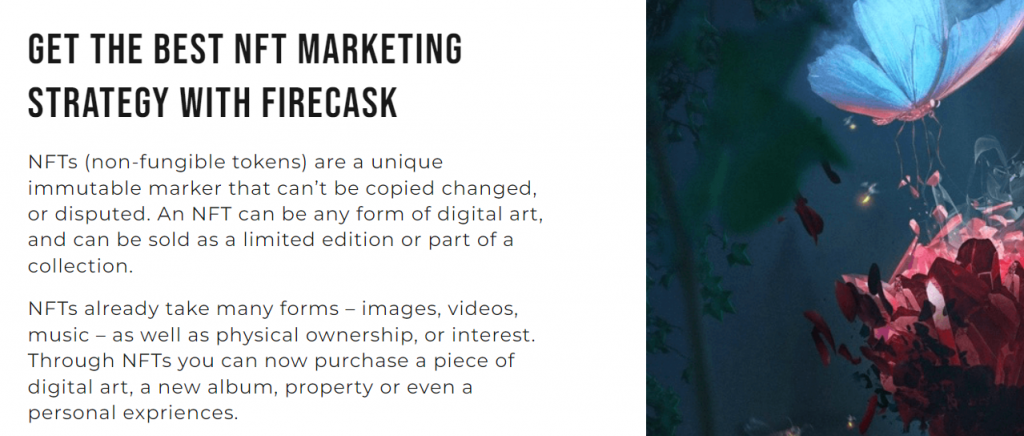Get the best NFT Marketing Strategy with FireCask