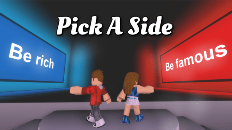 pick a side game