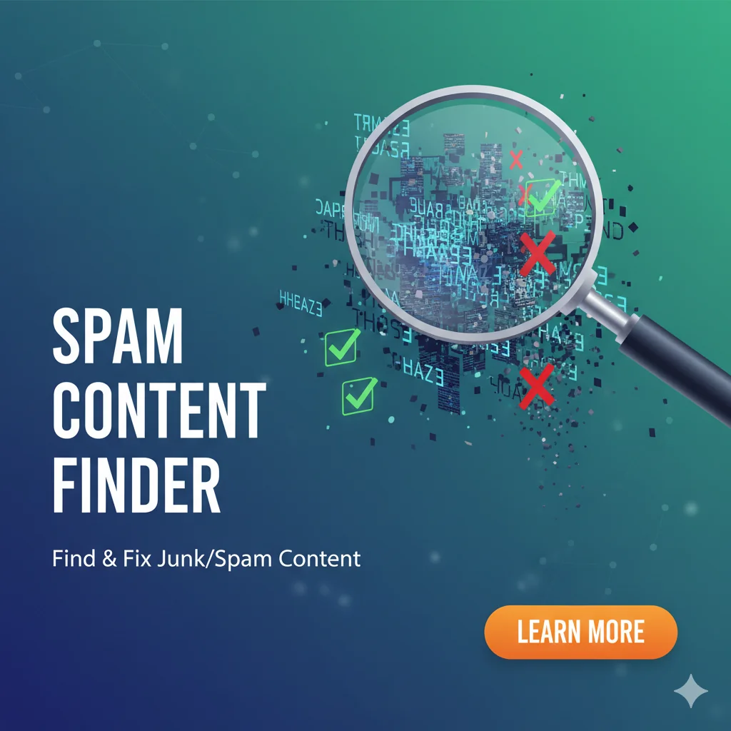 spam post finder wordpress