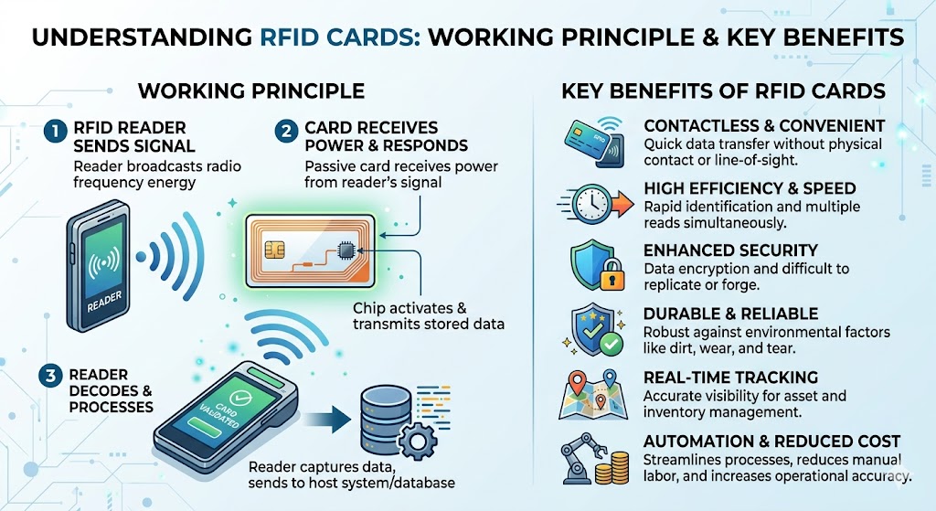 Understanding RFID Cards: Working Principle and Key Benefits